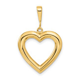 14K Polished Heart Pendant - C2-A44AFAAD-9451