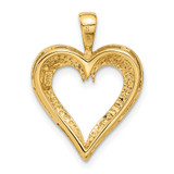 14K Polished Heart Pendant - C2-EA6F83C2-7243