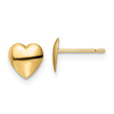 14K Polished Heart Post Earrings - YE-B0BF9FB9-3064