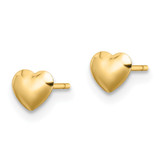 14K Polished Heart Post Stud Earrings - YE-A21D32D2-2109