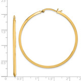 14K Polished Hoop Earrings - TF-05E3A5EE-6083