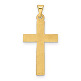 14k Polished Latin Cross Pendant - XR-303F768D-8962