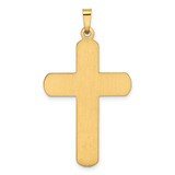 14k Polished Latin Cross Pendant - XR-D5AFC17F-2777