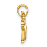 14K Polished Mom Pendant