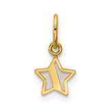 14K Polished Mother of Pearl Star Pendant - YC-6A725B2F-5718