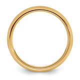 10k Yellow Gold 5mm Standard Weight Comfort Fit Wedding Band Size 8