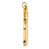 14k Polished Solid Chai Symbol Pendant - XR-1F19680C-6798