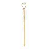14k Polished Solid Cross Pendant - XR-2FC4C37F-3481