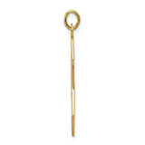 14k Polished Solid Star of David Pendant - XR-6E6C48D7-8185