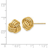 14k Polished Triple Knot Post Earrings - T5-ABF3CD74-6651