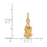 14k Praying Hands Charm - XR-045BC11E-4611