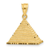 14k Pyramid Charm