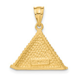 14k Pyramid Charm