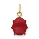 14k Red Enameled Ladybug Charm - XC-CEA5F1C3-7425