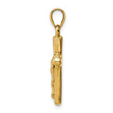 14K Reversible Crucifix Pendant - K6-C66EEF76-8755