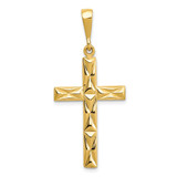 14k Reversible Latin Cross Pendant - C2-AA619EF3-1417