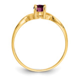 14k Rhodolite Garnet Birthstone Ring - XB-08889FD1-2120