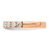 14k Rose Gold 1 carat Lab Grown Diamond VS/SI+ G+ Complete Wedding Band - RM-8C00D31B-7367