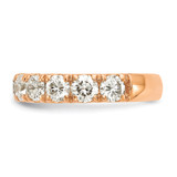 14k Rose Gold 2 carat Lab Grown Diamond VS/SI+ G+ Complete Wedding Band - RM-AD6A2F4A-1820