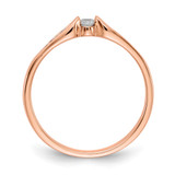 14k Rose Gold Diamond Ring - RM-055ABE9B-2590