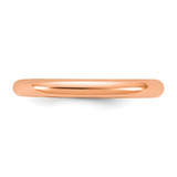 14K Rose Gold Madi K Polished 2mm Half Round Band Size 3 Baby / Children's Ring
