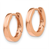 14k Rose Gold Round Hinged Hoop Earrings - TF-2F007064-8172