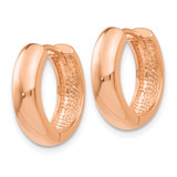 14k Rose Gold Round Hinged Hoop Earrings - TF-C1230760-2704