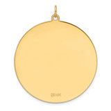 14K Round Disc Charm - XM-7AD7238A-9924