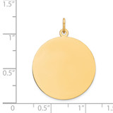 14K Round Disc Charm - XM-BF28C9C9-8690