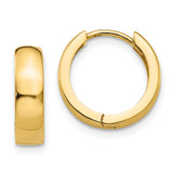 14k Round Hinged Hoop Earrings - TM-7625ECB1-7187