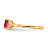 14k Ruby and Diamond Ring - XB-8E3AA0AA-4309