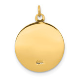 14k Saint Anne Medal Charm - XA-6E48973B-8605
