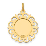 14k Saint Anne Medal Charm - XR-FA8757F0-8092
