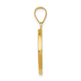 14k Saint Anthony Medal Hollow Pendant - RE-9C79766D-7191