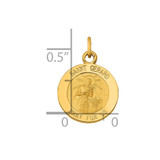 14k Saint Gerard Medal Charm - XR-C52C154A-3154