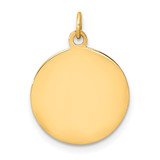 14k Saint Luke Medal Charm
