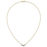 14k Sapphire and Diamond 18 inch Necklace - PM-01A85974-4885