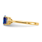 14k Sapphire and Diamond Ring - XB-2130AB2C-5495