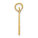 14K School House Pendant