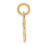 14k Small Block Letter S Initial Charm