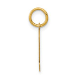 14k Small Polished Number 2 Charm - LS-9BC966E9-3503