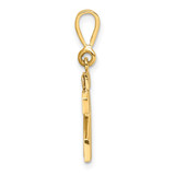 14k Small Polished Number 23 Charm - SP-40E7AC93-1380
