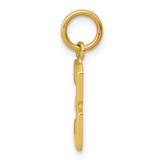 14k Small Polished Number 3 Charm - SP-E5926D7E-1560