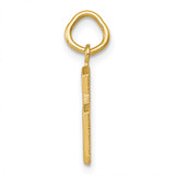 14k Small Polished Number 6 Charm - SP-2C5B46CA-1355