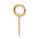 14K Small Script Letter H Initial Charm - YC-77D2B5FC-1779