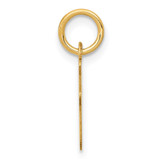 14k Small Script Letter I Initial Charm - YC-ED0838C3-7472