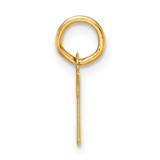 14K Small Script Letter K Initial Charm - YC-2539E319-4311