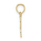 14K SOFTBALL MOM w/ Bat And Ball Charm