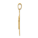14k Solid Satin Engravable Boy Charm - XK-656877A3-7737