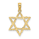 14K Star Of David Charm - K8-B69A9760-1450